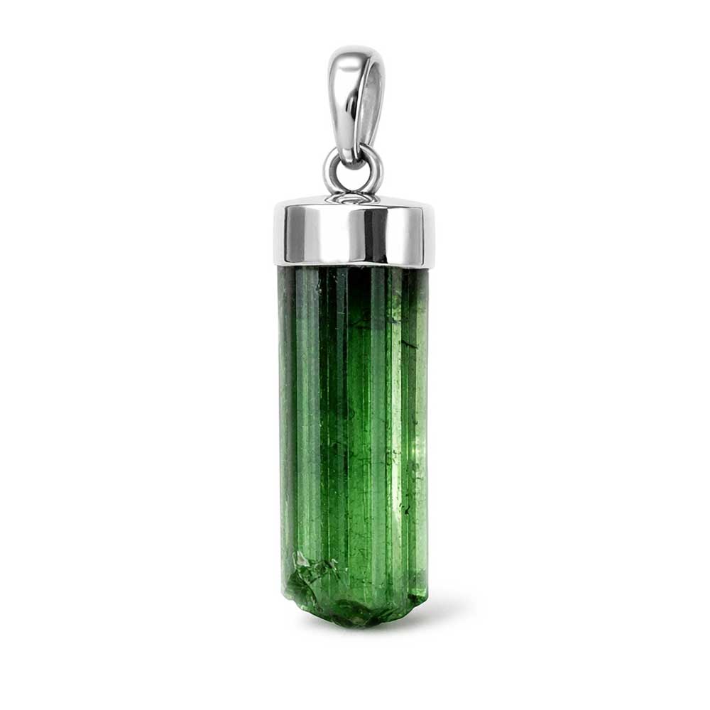 Gefasste Edelstein Anhänger in 925er Silber Aura-Mineralien kaufen