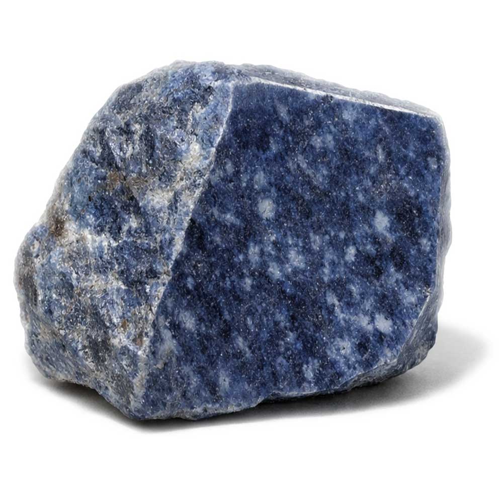 Blauer Dumortierit Edelstein für innere Ruhe und Gelassenheit