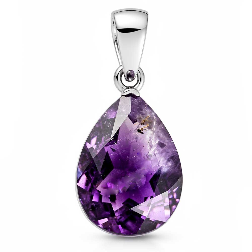 Edelstein Anhänger mit Stift und Öse Aura-Mineralien kaufen