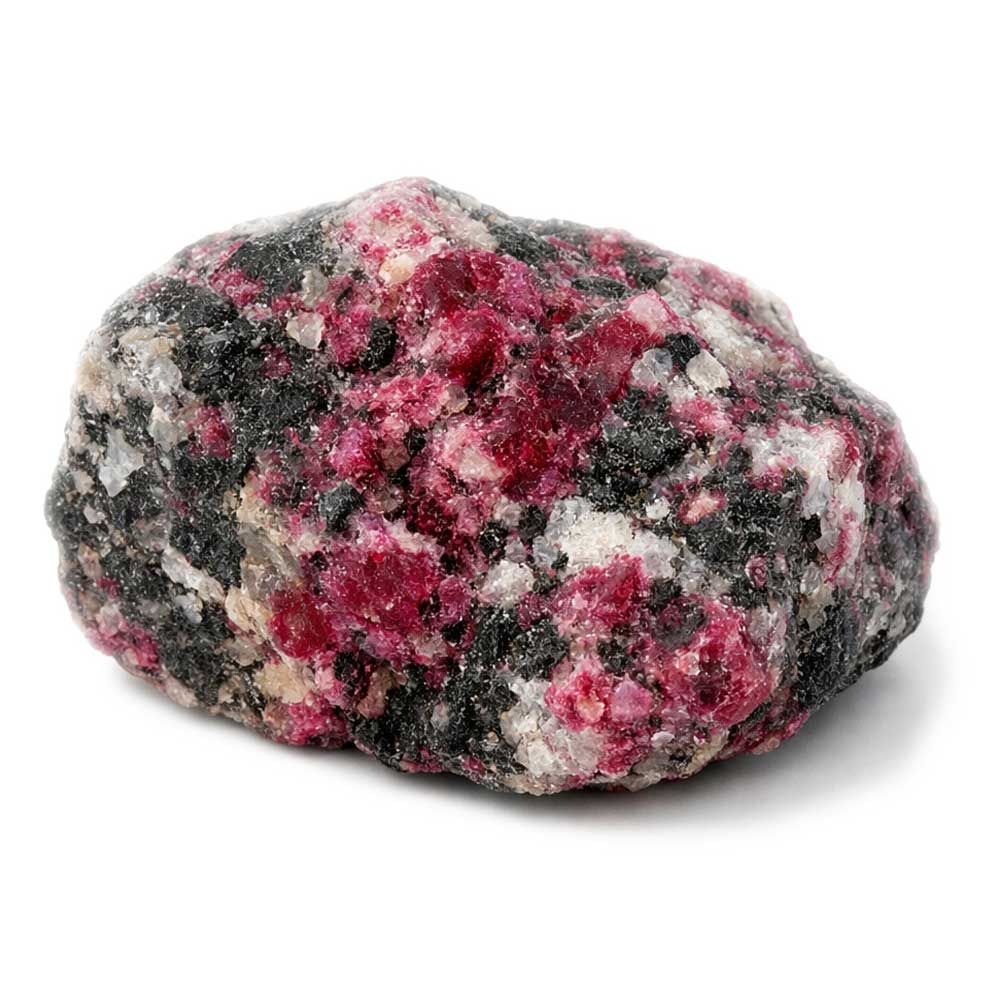 Eudialyt Edelstein rot schwarz Heilstein Aura-Mineralien kaufen
