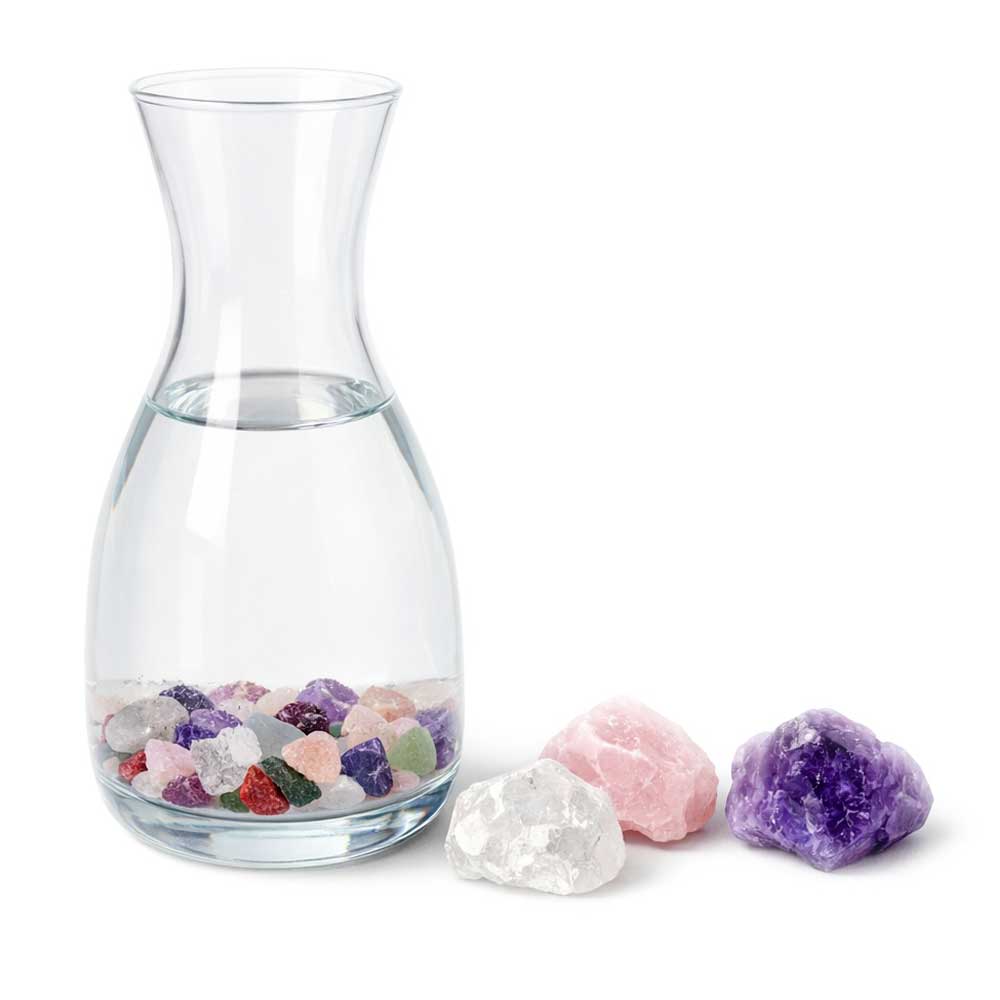 Ungefährliche Wassersteine für Edelsteinwasser Aura-Mineralien kaufen