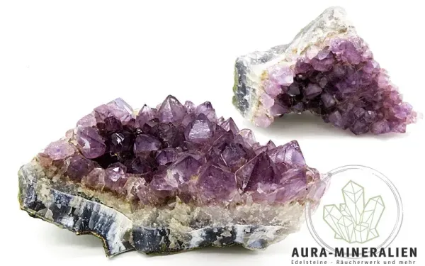 Amethyst Drusenstück aus Brasilien