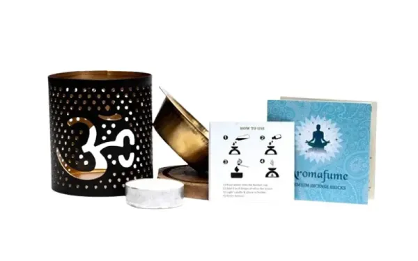 Aromafume Weihrauch-Diffuser mit Om-Symbol