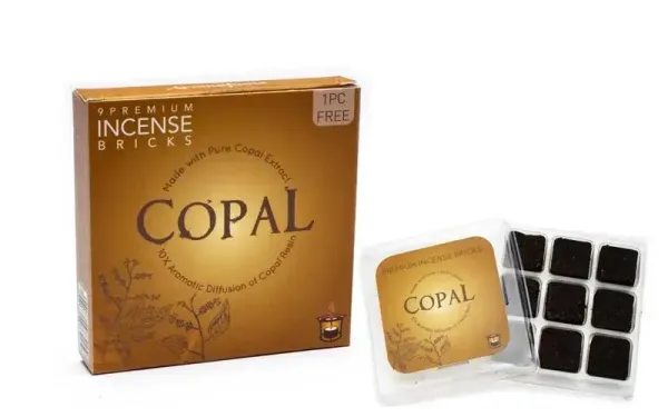 Aromafume Copal Weihrauchblöcke 9er Packung für rauchfreie Diffuser
