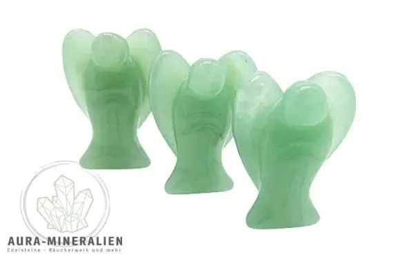 Aventurin grün Engel, stehend 3,8 cm