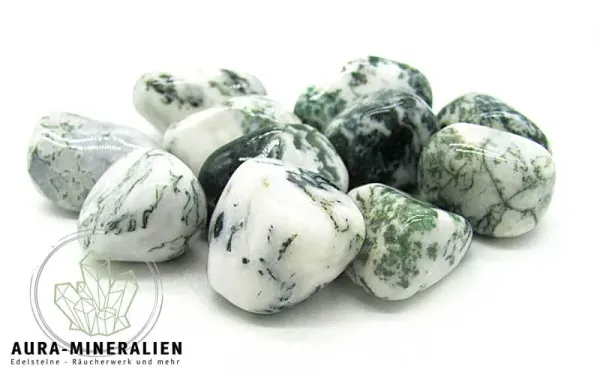 Baumachat  / Dendritenachat Trommelsteine