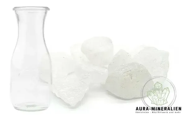Bergkristall Natur Wassersteine angetrommelt