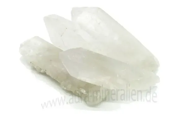 Naturbelassene Bergkristall-Spitzen aus Brasilien – Aura Mineralien