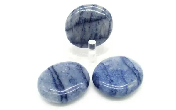 Blauquarz  Scheibensteine