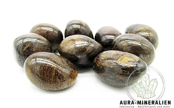Bronzit Ferro Enstatit Trommelsteine