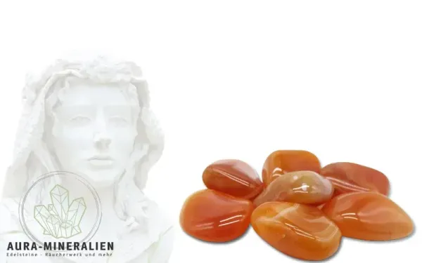 Karneol natürlich / Hildegard von Bingen Steine