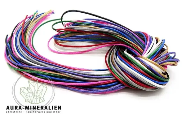 Cordbänder 1 Meter | Viele bunte Farben