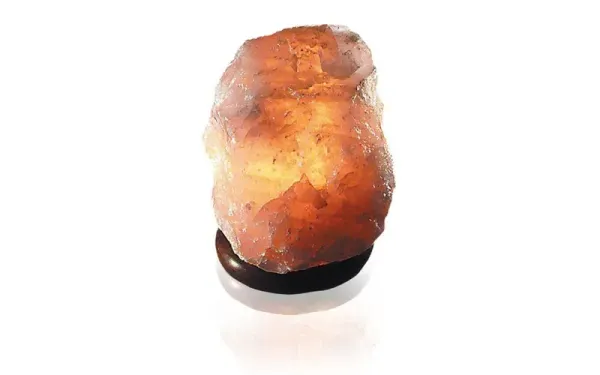 Salzlampe 2- 3 Kg mit Sockel / Elektromaterial