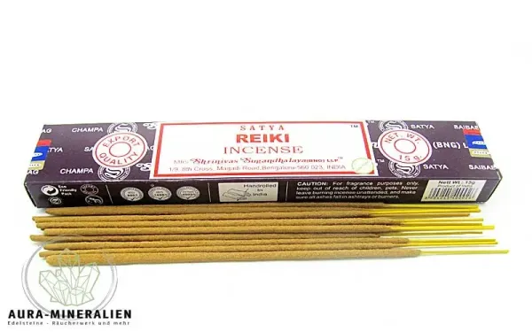 Packung Satya Reiki Räucherstäbchen für Energiearbeit