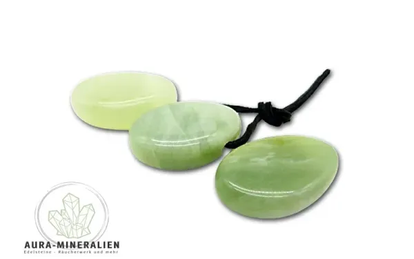 Serpentin - China Jade Tropfen Anhänger gebohrt