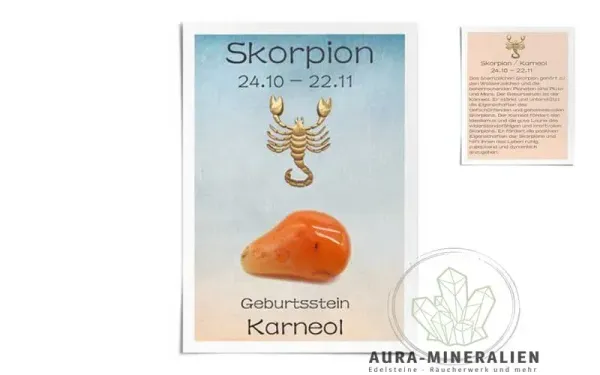 Sternzeichen-Stein Skorpion