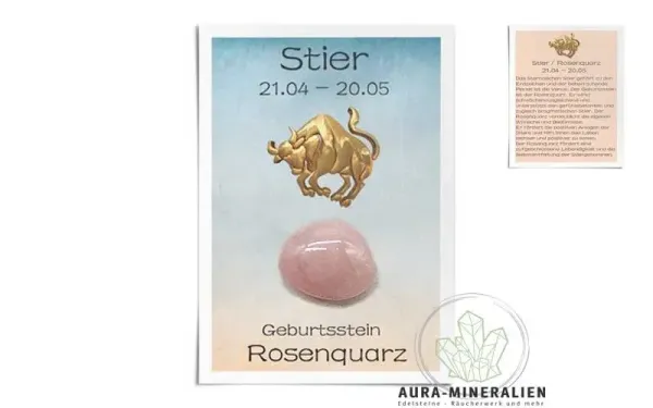 Sternzeichen-Stein Stier