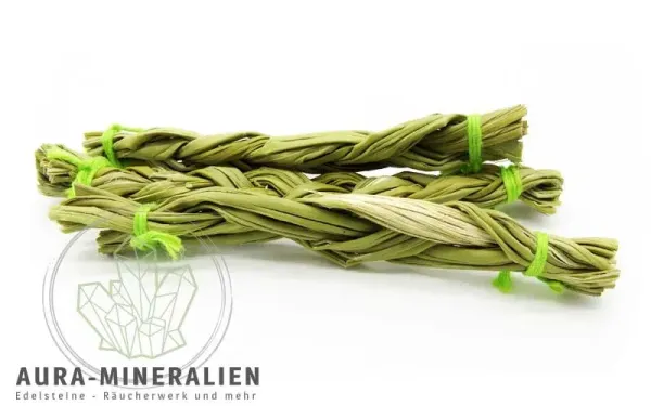 Handgeflochtener Süßgras Zopf (Sweetgrass)