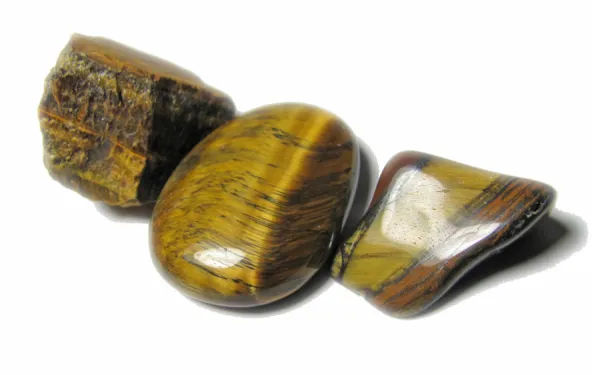 Tigerauge Stein Set