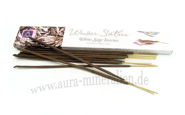 Packung Holy Smoke Weißer Salbei Räucherstäbchen von Berk.