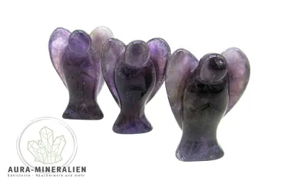 Hübsche Amethyst Engel stehend 3...