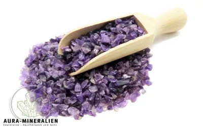 Amethyst Granulat-Tiefviolette N...