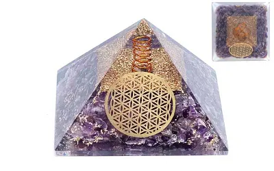 Amethyst Orgonitpyramide   Blume...