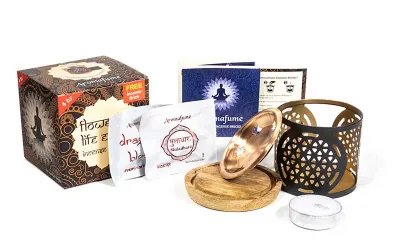 Aromafume incense Diffuser- Blume des Lebens Aromafume Weihrauch-Diffuser Blume des Lebens