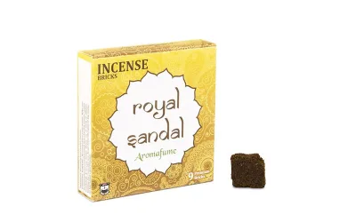 Aromafume Sandelholz Weihrauchblöcke Packung mit 9 Bricks zur Verdunstung