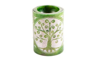 Yggdrasil Aromalampe: Handgeschn...