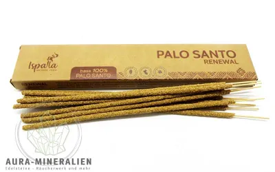 Handgefertigte Ispalla Palo Santo Räucherstäbchen in umweltfreundlicher Verpackung