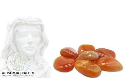 Natürliche Karneol Handschmeichl...