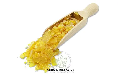 Goldglänzendes Kiefernharz für w...