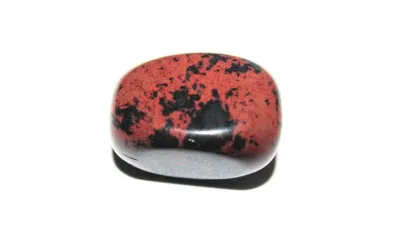 Mahagoniobsidian als Trommelstei...