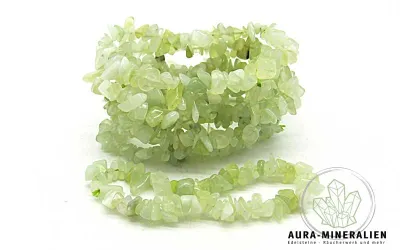 Hellgrünes New Jade Splitterarmband aus natürlichem Edelserpentin