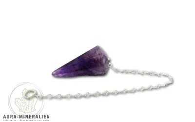 Edles Amethyst-Pendel für klare ...