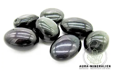 Regenbogenobsidian Trommelsteine...