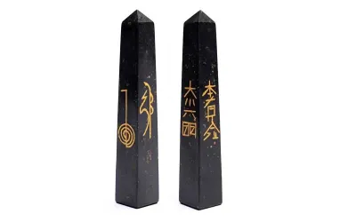 Reiki Obelisk schwarzer Turmalin