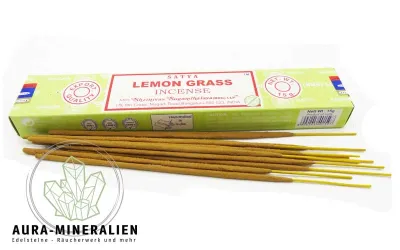 Packung Satya Sai Baba Lemon Grass Räucherstäbchen