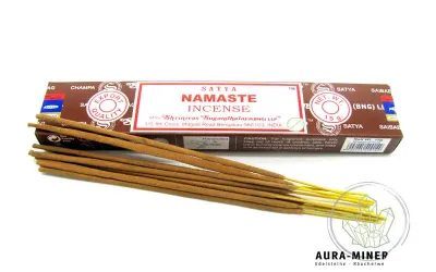Packung Satya Sai Baba Namaste Räucherstäbchen