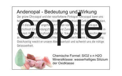 Infokarte Andenopal