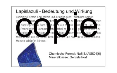 Infokarte Lapislazuli