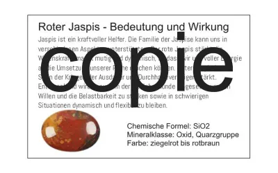 Infokarte Roter Jaspis