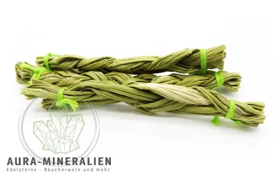 Handgeflochtener Süßgras Zopf (Sweetgrass)